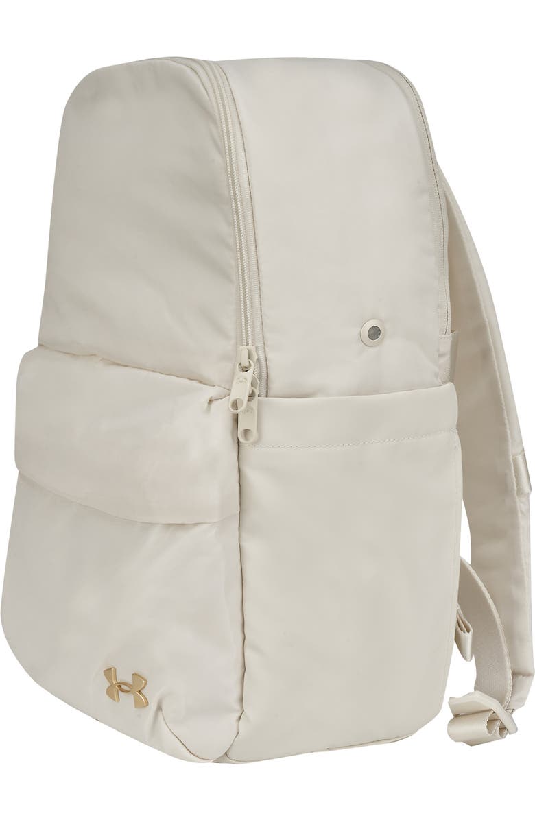 Under Armour Studio Spirit Backpack, Alternate, color, Stone / / Metallic Gold