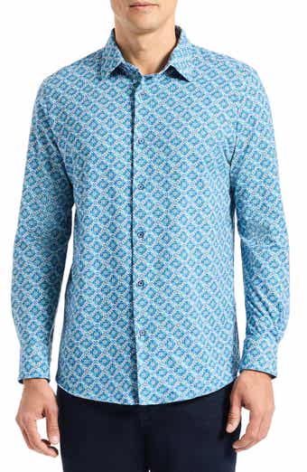 Robert Graham Baylor Stretch Cotton Button-Up Shirt