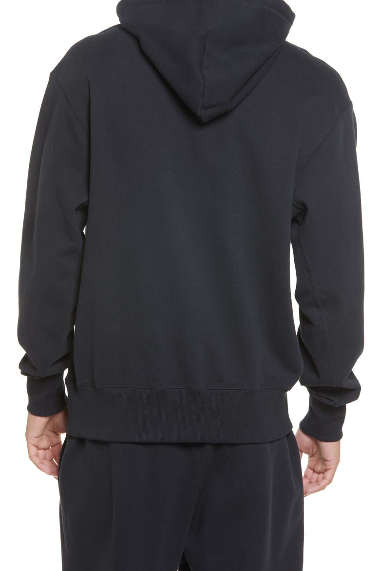 Sportswear Oversize Hooded Sweatshirt, Alternate, color, BLACK/ OFF NOIR