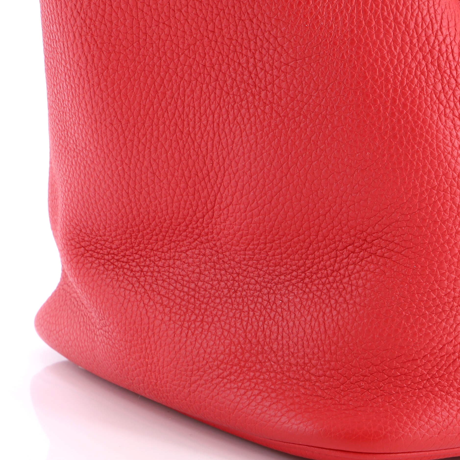 Picotin Lock Bag Clemence GM, Alternate, color, Red