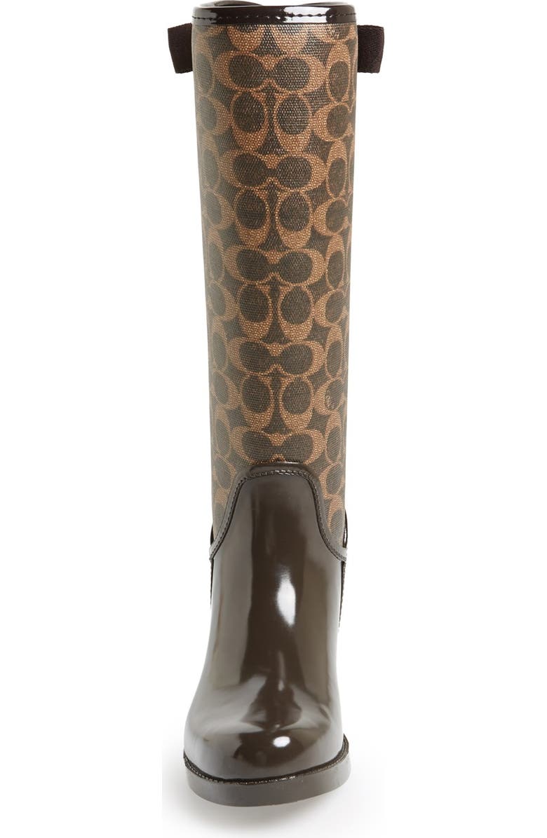 COACH 'Tristee' Rain Boot, Alternate, color,