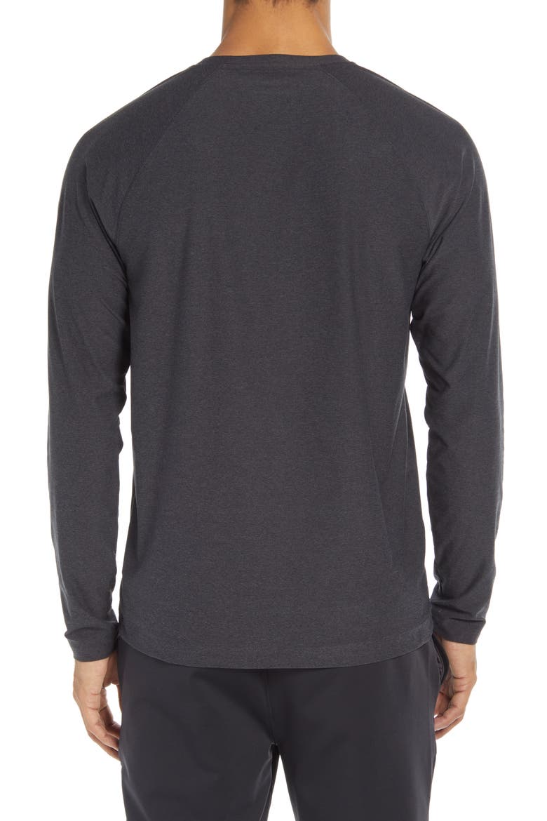 Reign Long Sleeve T-Shirt, Alternate, color, BLACK HEATHER