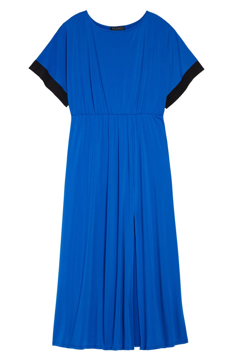 ELOQUII Dolman Sleeve Maxi Dress, Alternate, color, 