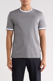BOSS Tessler Cotton Ringer T-Shirt