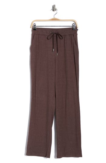 Balance Collection Riley Straight Leg Sweatpants In Brown