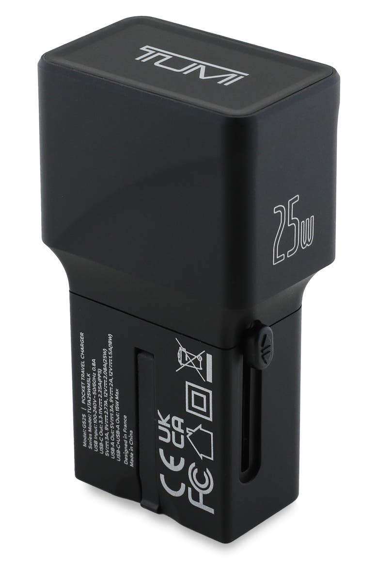 TUMI 変換プラグケース USB-Cケーブル付き TUMI Bundle Smart Travel Adaptor & USB-C Cable Set | Nordstromrack