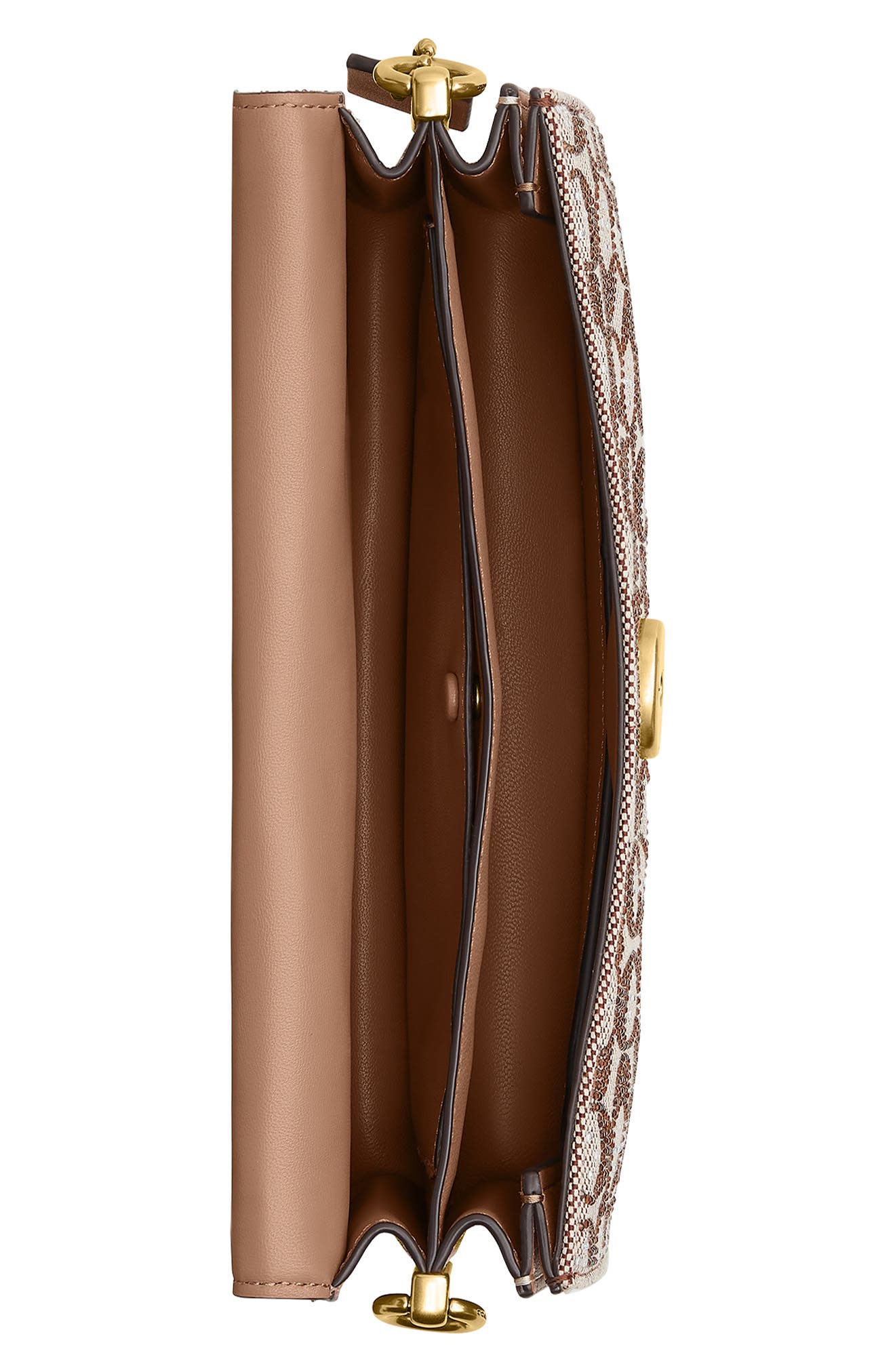 COACH Tabby 26 Signature Crystal Jacquard Shoulder Bag, Alternate, color, 