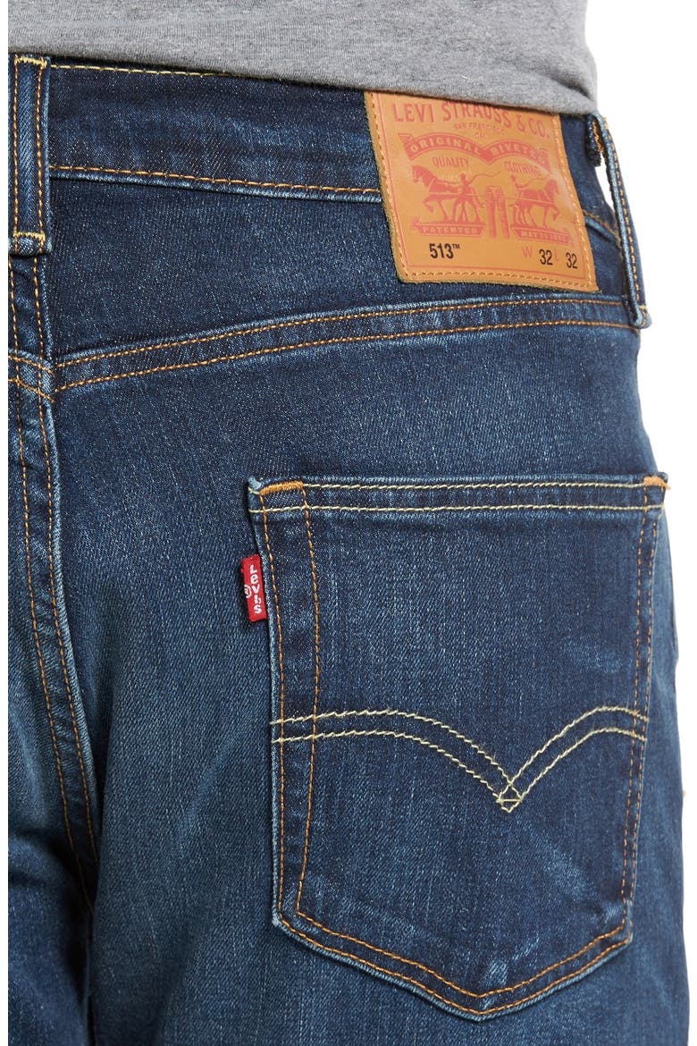 Levi's® 513™ Slim Straight Leg Jeans, Alternate, color, CROSSTOWN