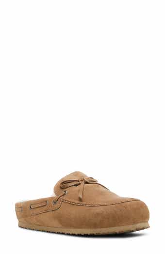 Paisley Faux Fur Lined Mule