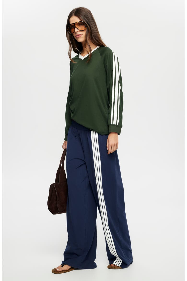 Red Eye Track Pants, Alternate, color, DEEP NAVY