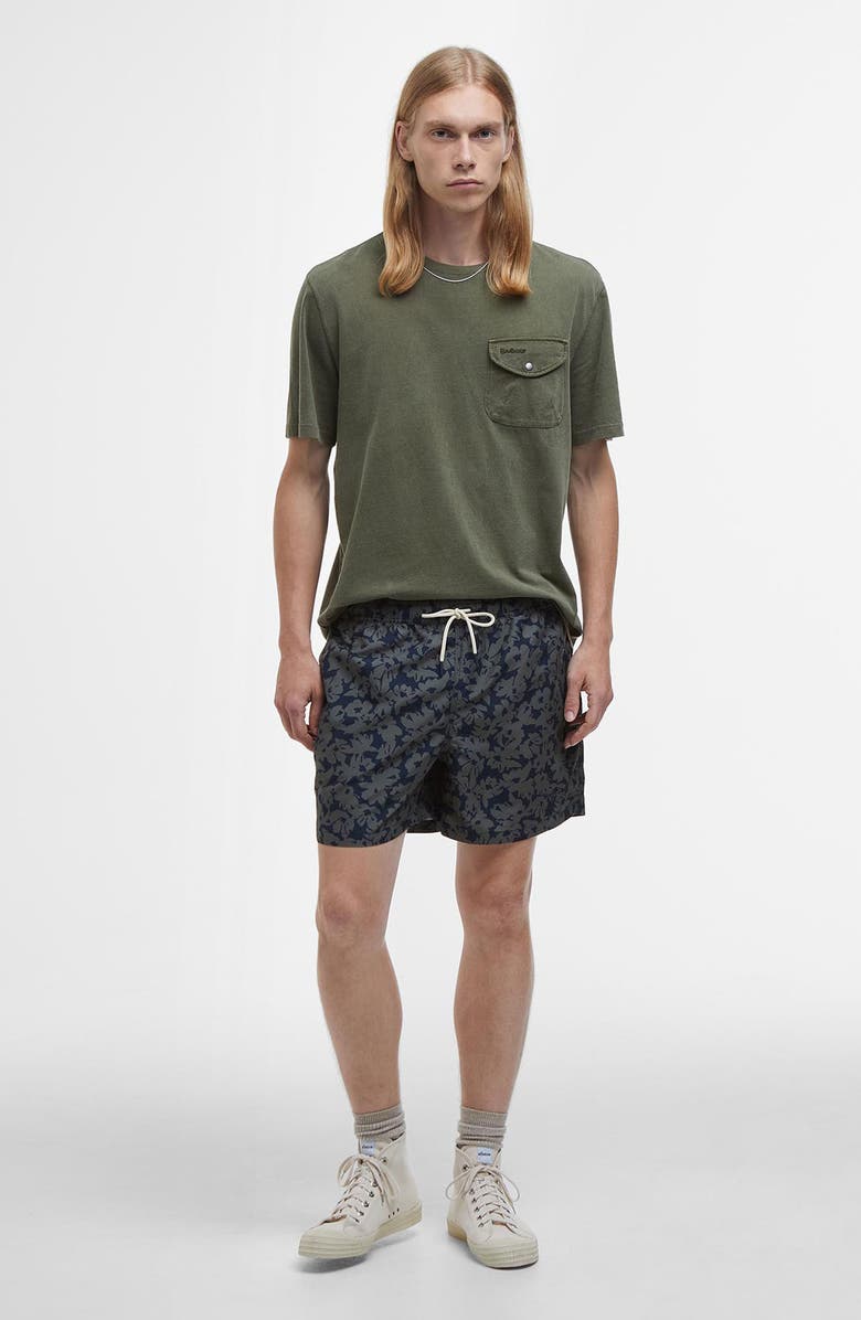 Barbour Sidmouth Swim Trunks, Alternate, color, Navy Blue