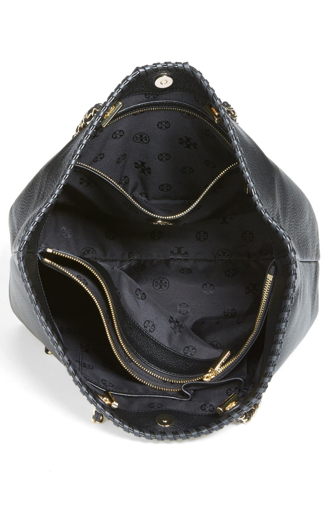 Tory Burch 'Marion' Leather Tote, Alternate, color, 