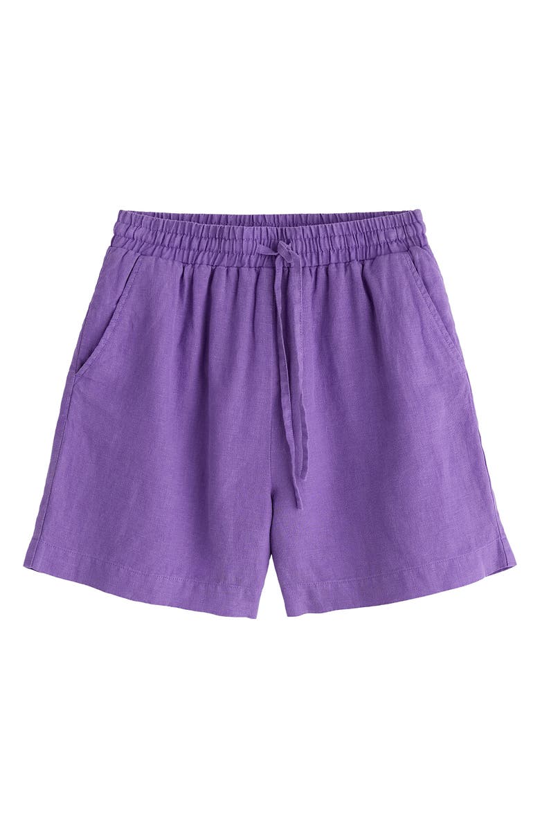 Seasalt Cornwall Tide Flow Linen Shorts, Alternate, color,