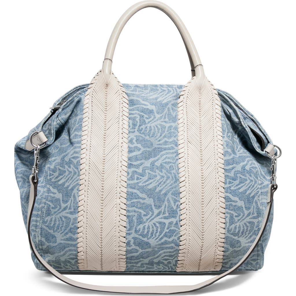Aimee Kestenberg All For Love Convertible Top Zip Tote In Blue