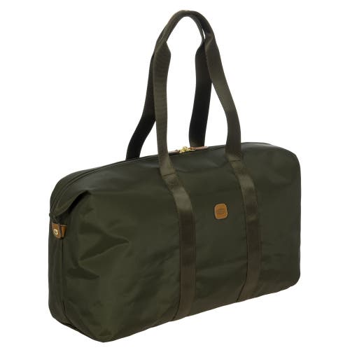 Bric's X-travel 22'' Folding Duffle In Green