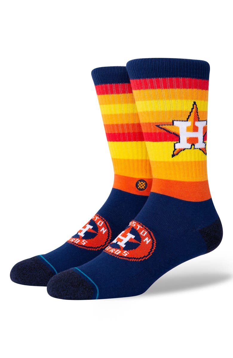 Stance Houston Astros Crew Socks, Alternate, color, 