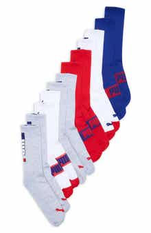 PUMA Assorted 6-Pack Crew Socks