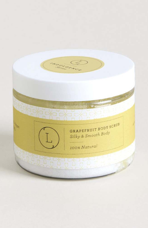 Lizush Grapefruit Body Salt Scrub Moisturizing And Fresh