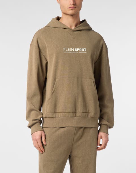 Cold Dye Hoodie Sweatshirt Ls Men