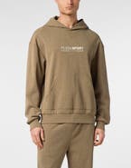 PLEIN SPORT Cold Dye Hoodie Sweatshirt Ls Men