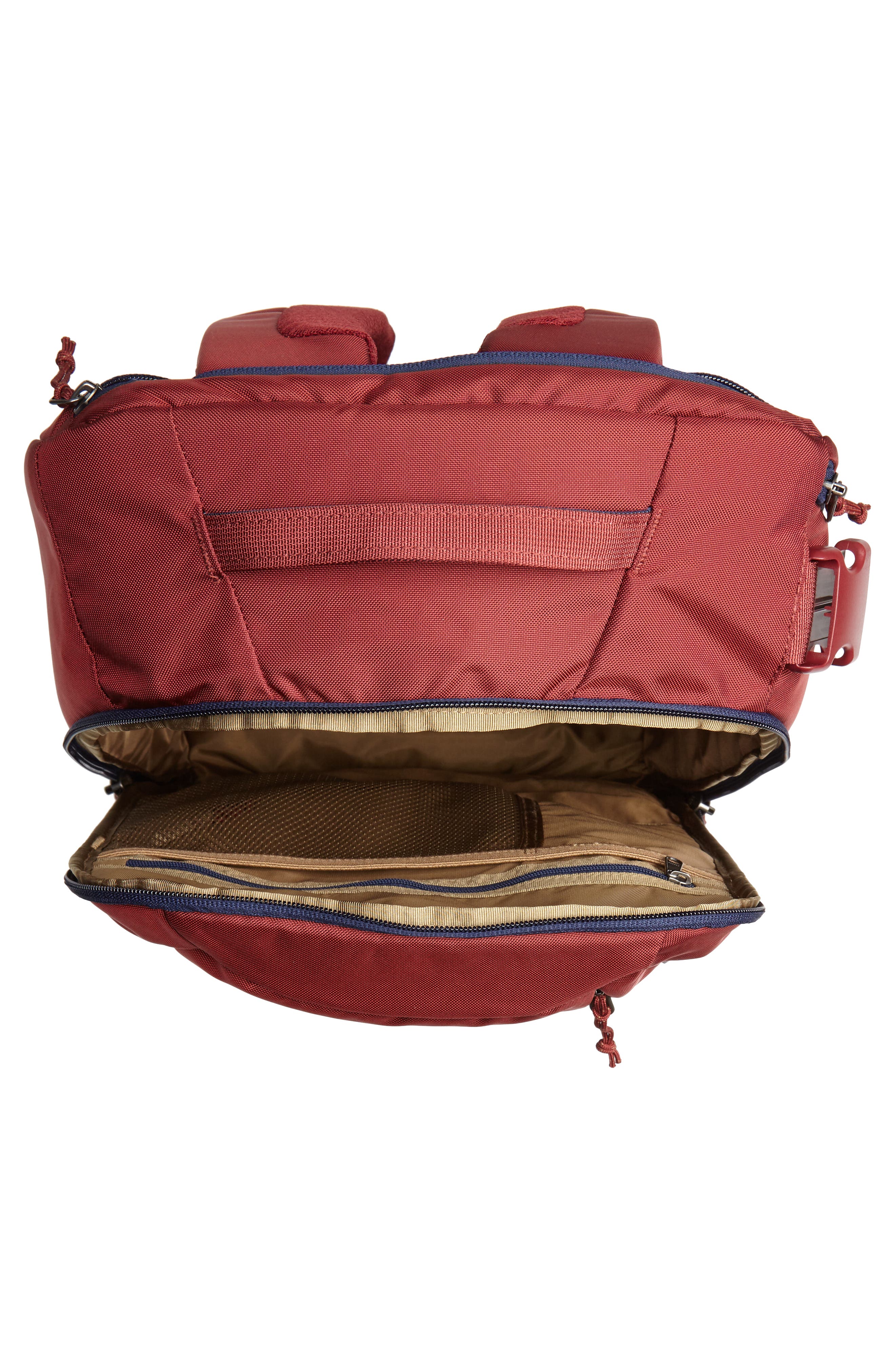 Tres 25-Liter Convertible Backpack, Alternate, color, OXIDE RED