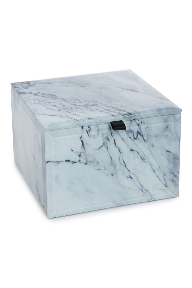 Medium Jewelry Box, Main, color, MARBLE