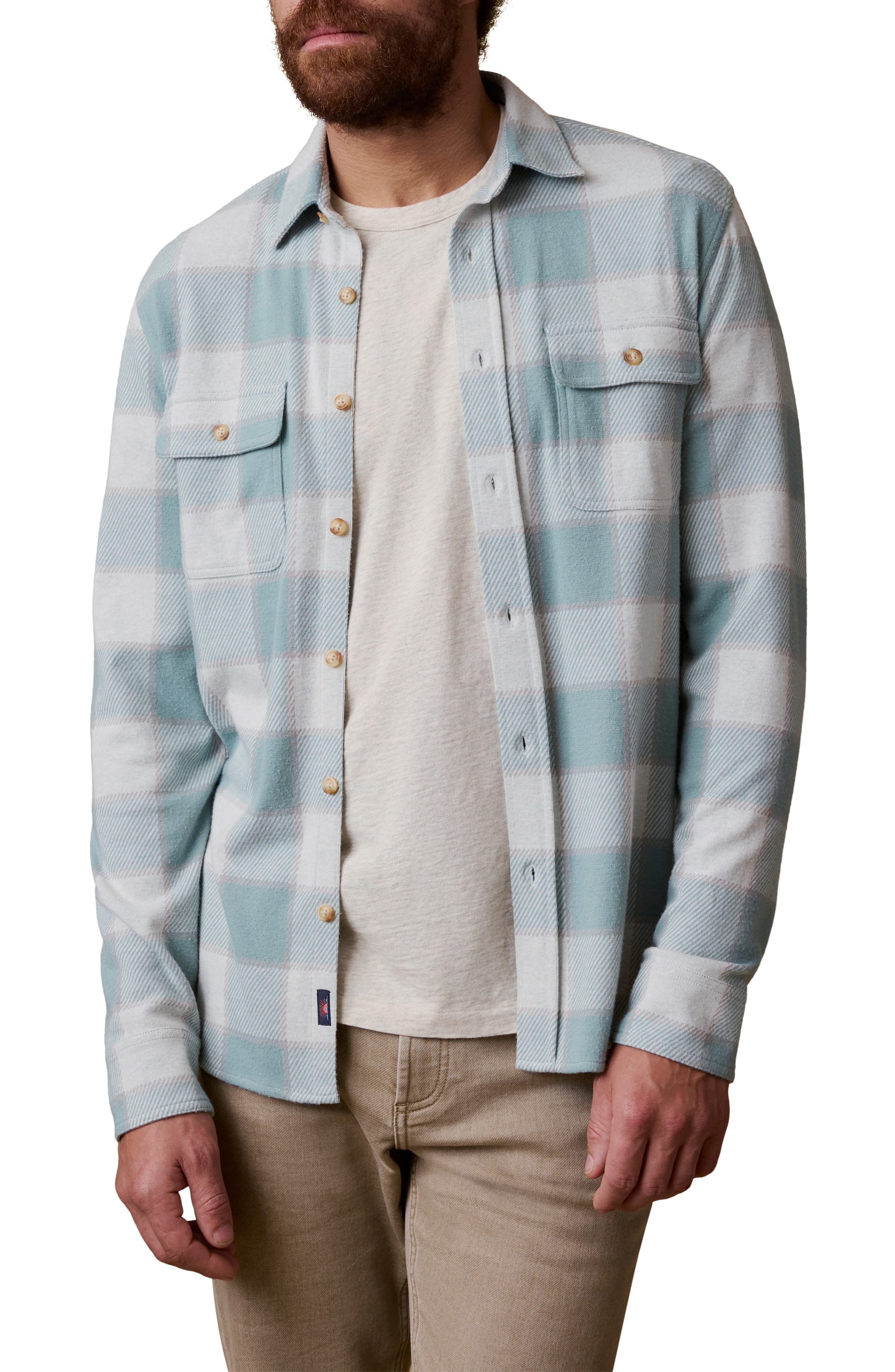 ISLAND SAGE PLAID