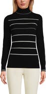 Lands' End Cashmere Turtleneck Sweater