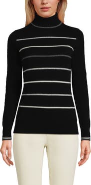 Lands' End Cashmere Turtleneck Sweater