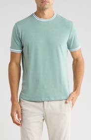 Cactus Man Tipped Crewneck T-Shirt