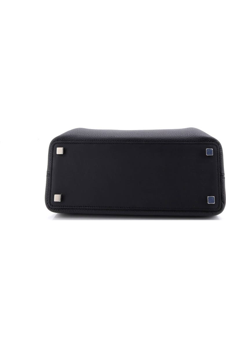 Pre-Owned Hermes Medor Handbag Togo, Alternate, color, Noir