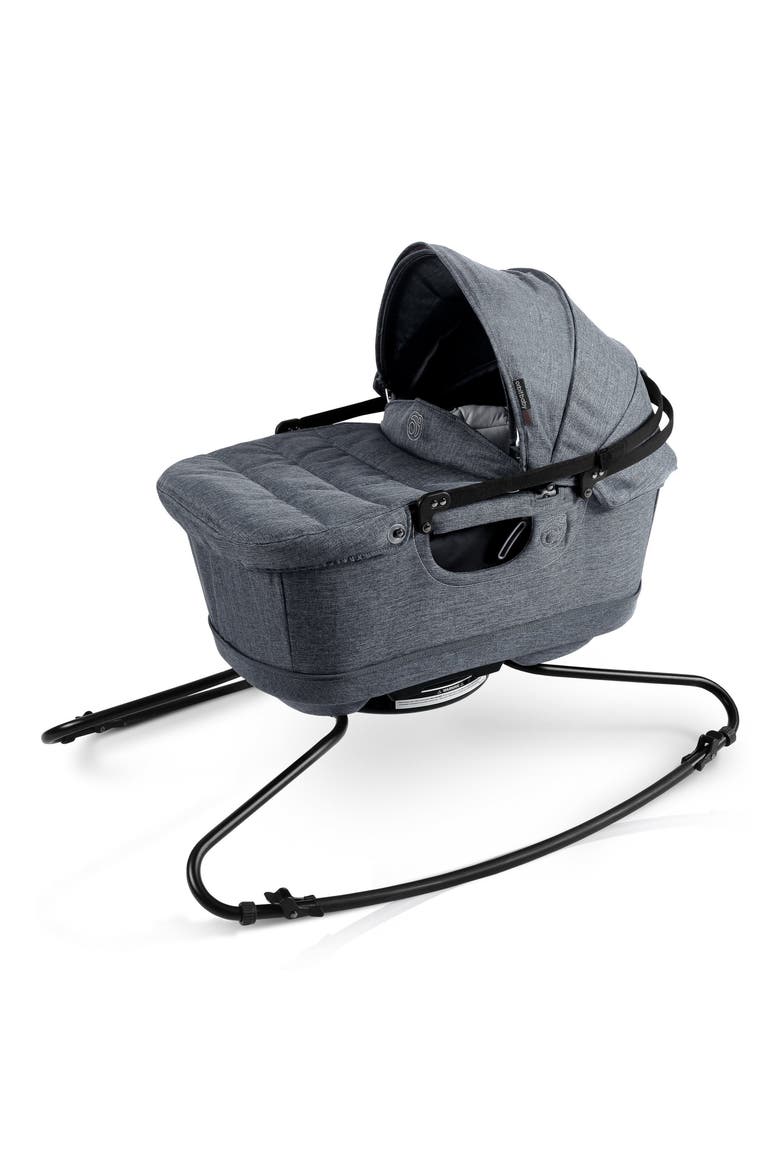 Stroll & Lounge G5 Bassinet & Stroller Travel System, Alternate, color, TITANIUM/ MELANGE GRAY