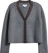 Topshop Stripe Cardigan