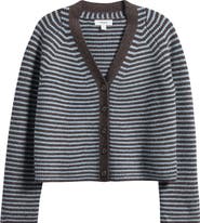 Topshop Stripe Cardigan