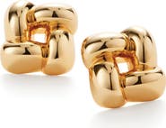 JENNY BIRD Small Woven Square Earrings