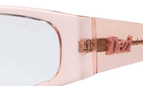 Dezi Desk Sidez 57mm Rectangular Blue Light Blocking Glasses In Multi