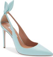 Aquazzura Bow Tie Pointed Toe Pump