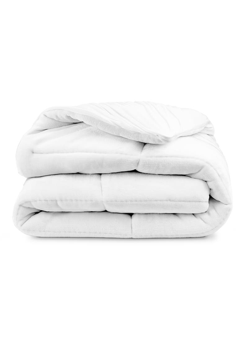 Pillow-Top Reversible Mattress Pad - Full XL, Main, color, White
