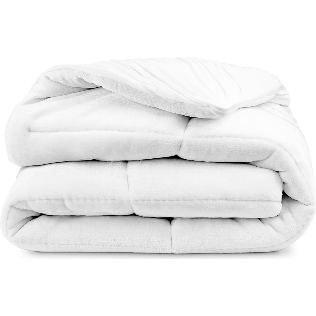 Bare Home Pillow-top Reversible Mattress Pad In White