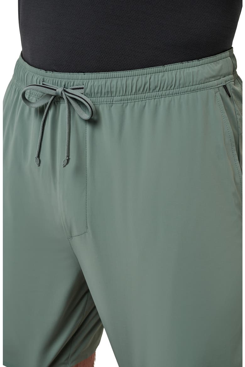 Court Ready Active E-Waist Shorts, Alternate, color, BALSAM GREEN