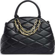 BCBG Quilted Double Compartment Satchel