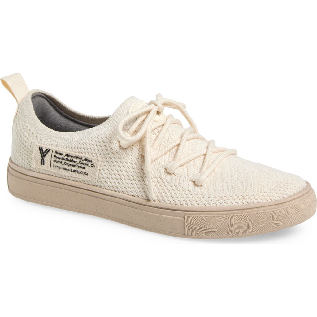 Yy Nation Cirrus Hemp & Wool Low Top Sneaker In White