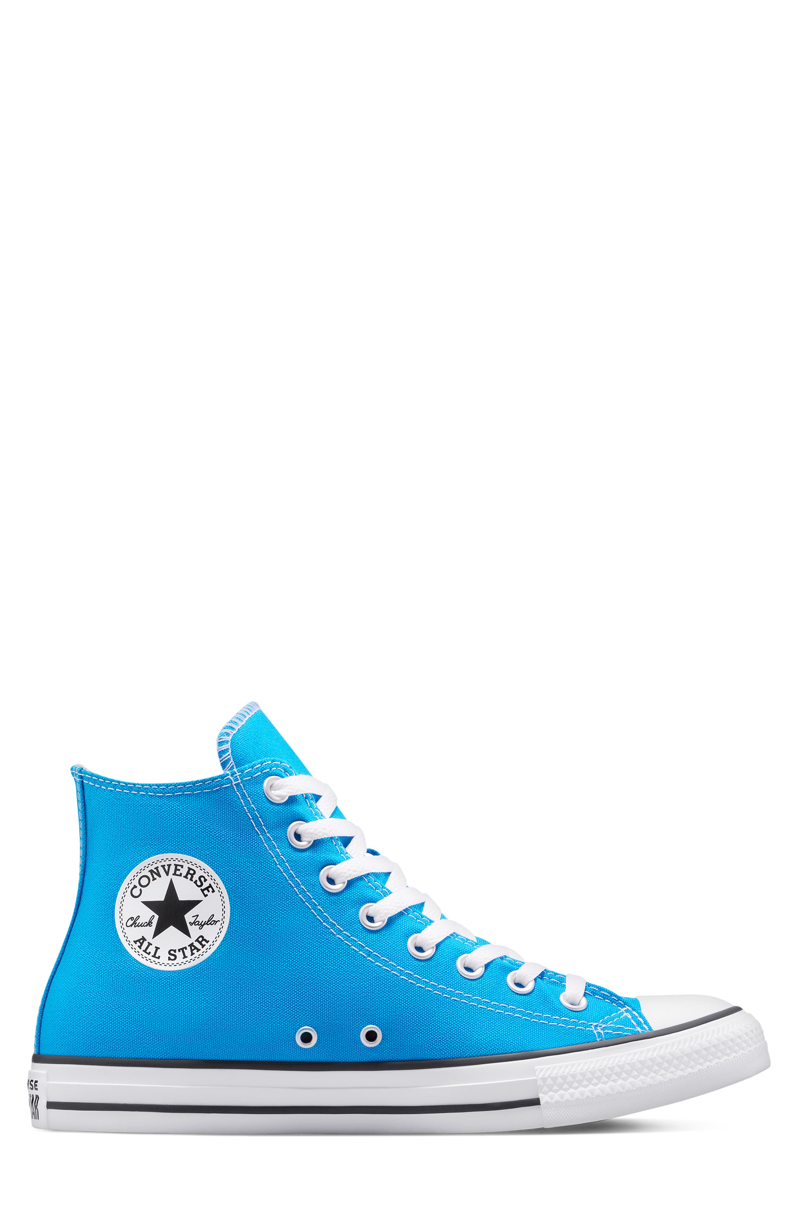 Converse Chuck Taylor<sup>®</sup> All Star<sup>®</sup> High Top Sneaker, Alternate, color, Crispy Cobalt