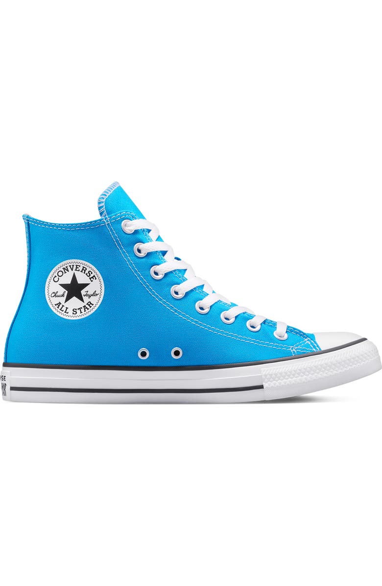 Converse Chuck Taylor<sup>®</sup> All Star<sup>®</sup> High Top Sneaker, Alternate, color, Crispy Cobalt
