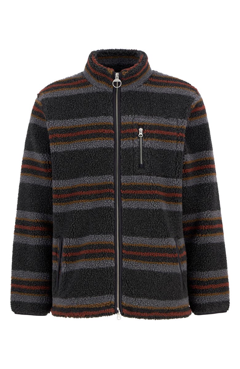 Barbour Endmoor Fleece Jacket, Alternate, color, Black Mix