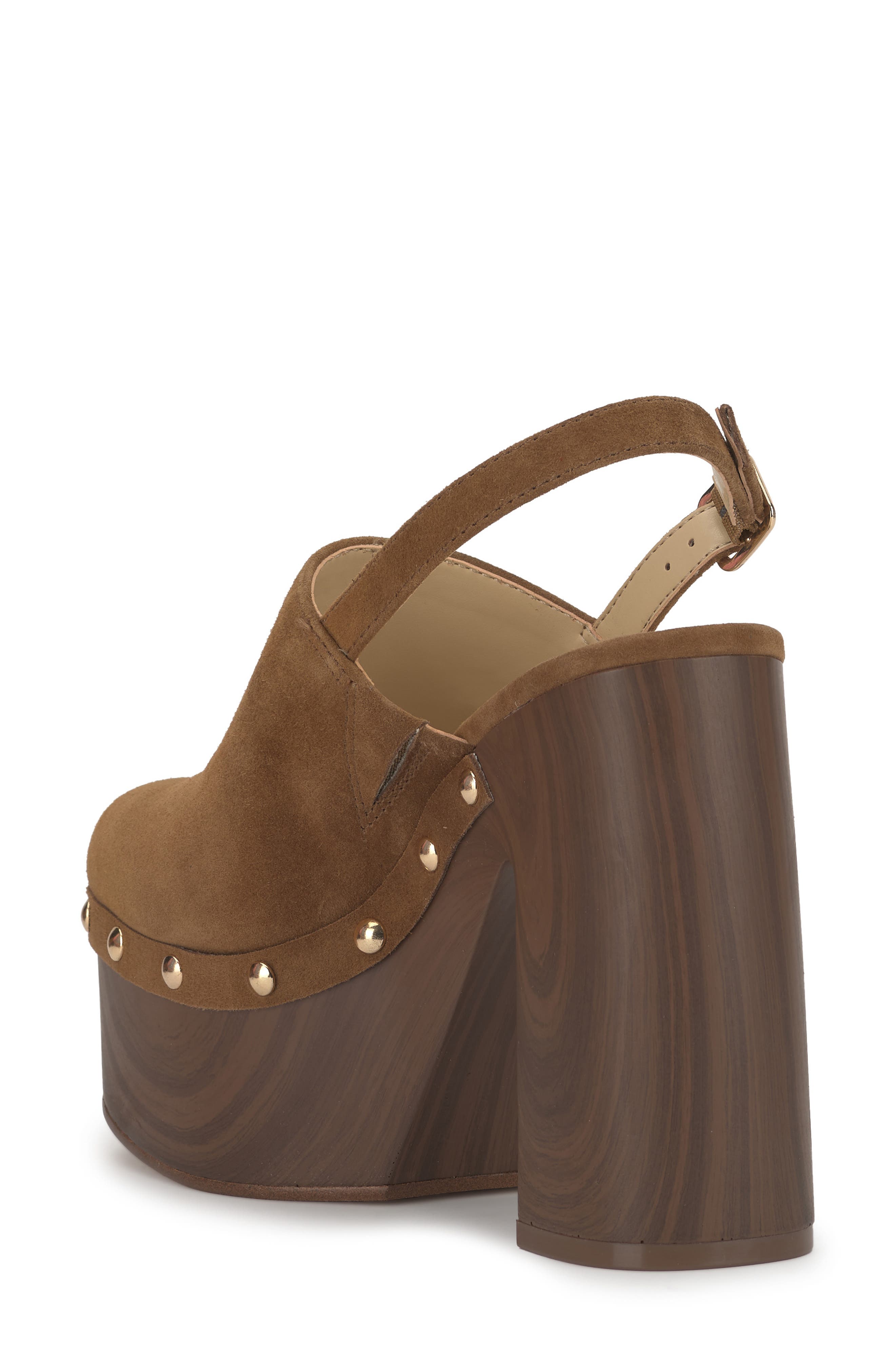 Jessica Simpson Caze Stud Platform Sandal, Alternate, color, Safari Brown