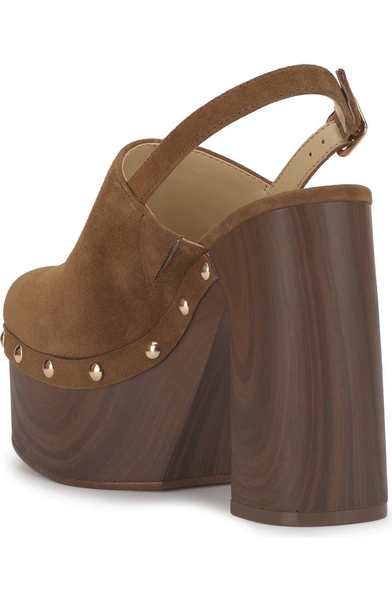 Jessica Simpson Caze Stud Platform Sandal, Alternate, color, Safari Brown