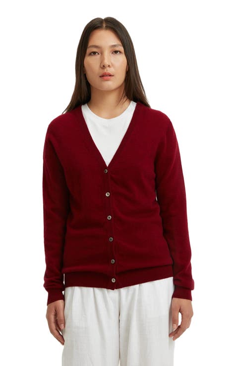 Essential Cashmere V-Neck Cardigan