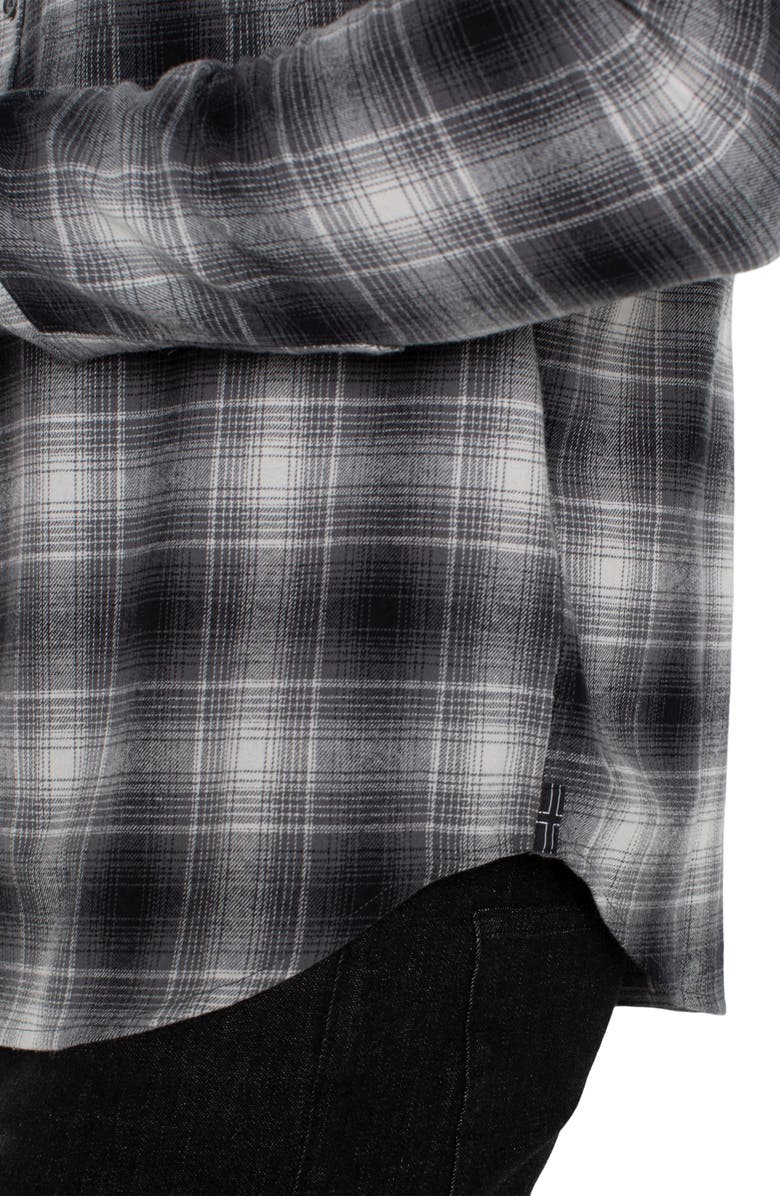 Liverpool Plaid Double Pocket Button-Up Shirt, Alternate, color, 