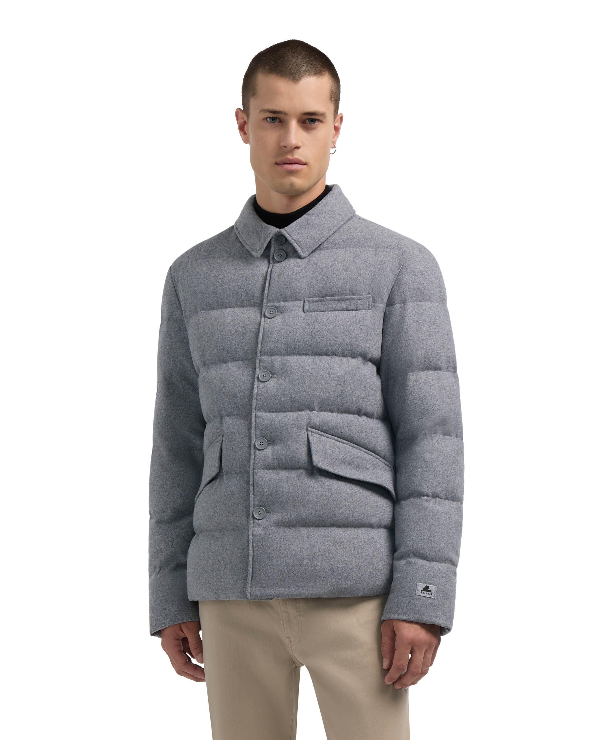 Roman Dressy Quilted Wool Jacket